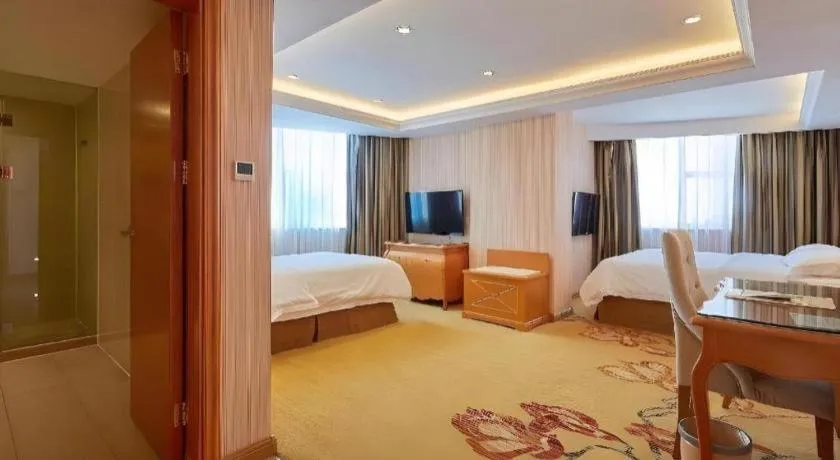 Bed in Vienna Hotel Xi'an Zhonglou