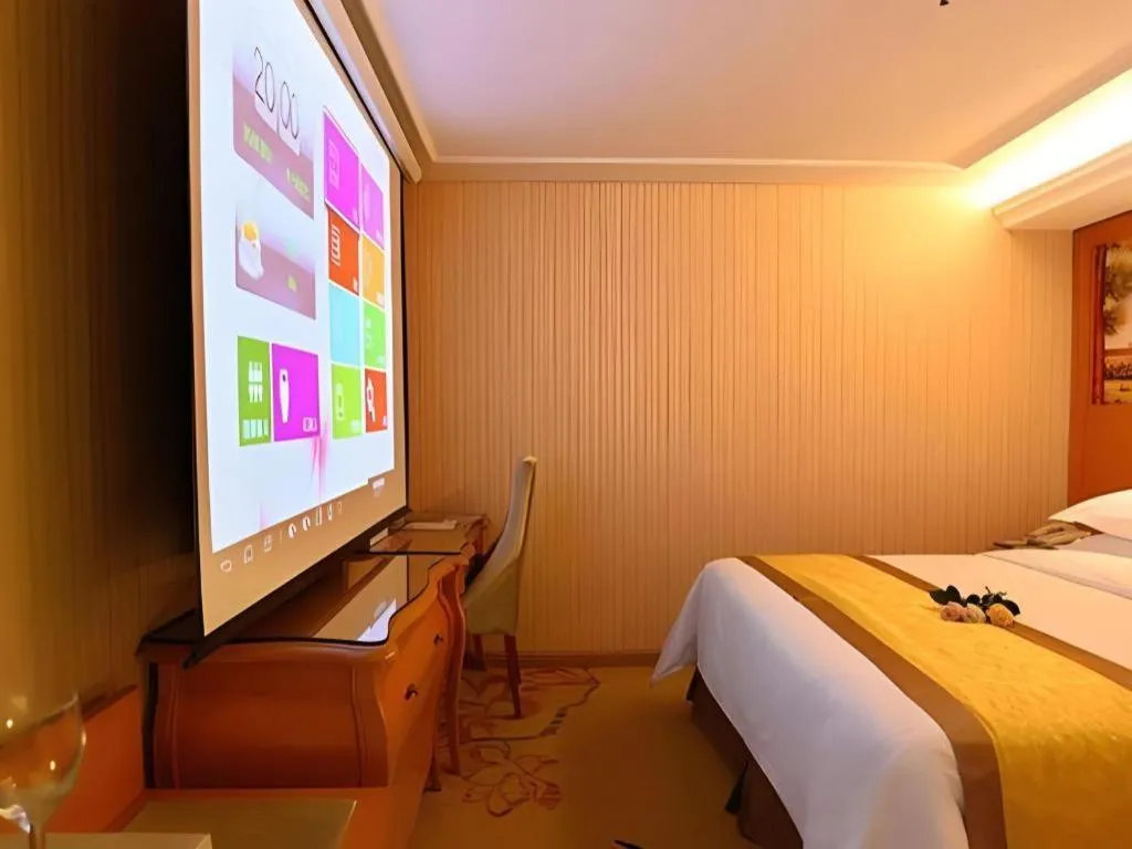 Bed in Vienna Hotel Xi'an Zhonglou