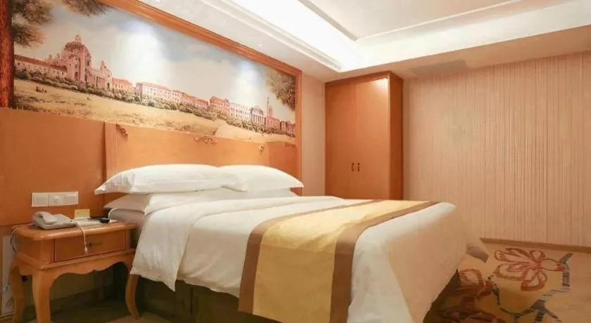 Bed in Vienna Hotel Xi'an Zhonglou
