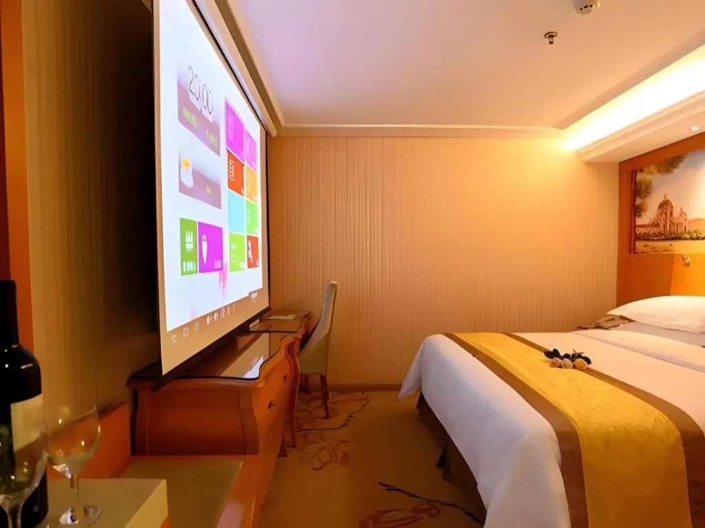 Bed in Vienna Hotel Xi'an Zhonglou