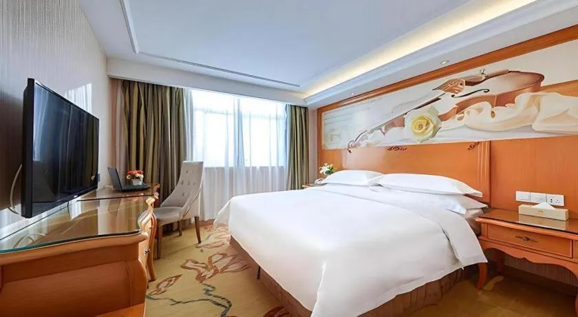 Bed in Vienna Hotel Xi'an Zhonglou