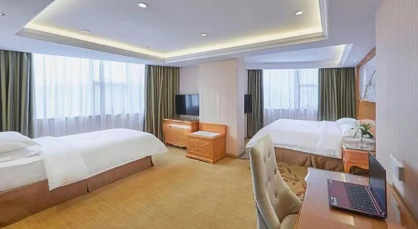 Bed in Vienna Hotel Xi'an Zhonglou