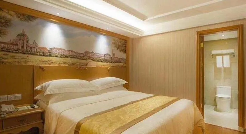 Bed in Vienna Hotel Xi'an Zhonglou