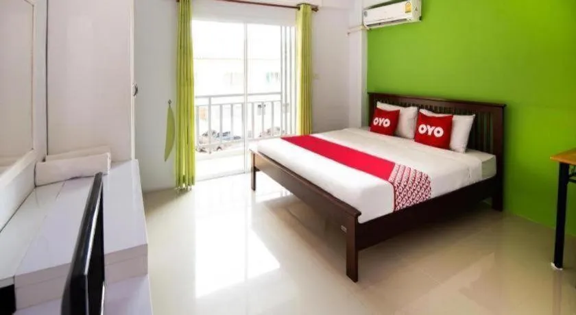 Bed in OYO 314 The Space Huahin