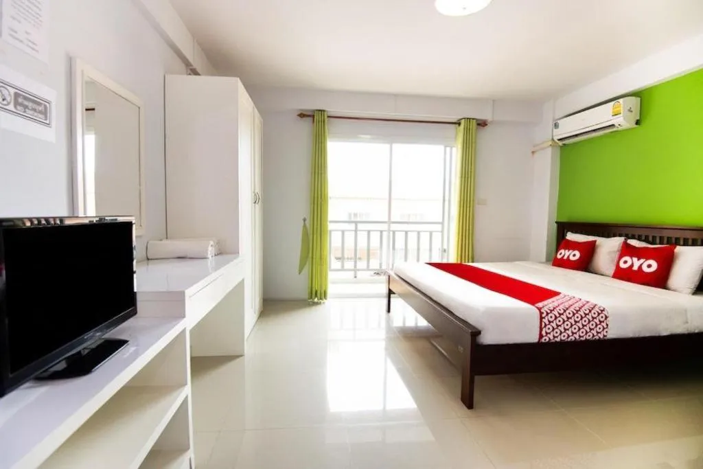 Bed in OYO 314 The Space Huahin
