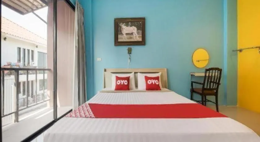 Bed in OYO 314 The Space Huahin