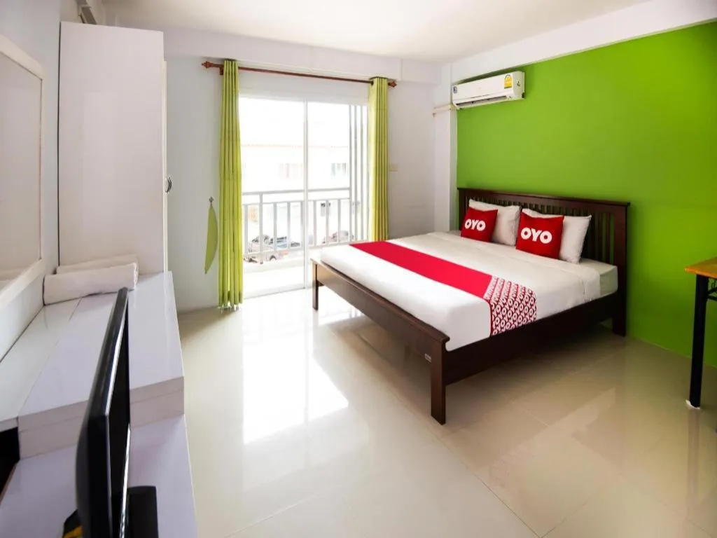Bed in OYO 314 The Space Huahin