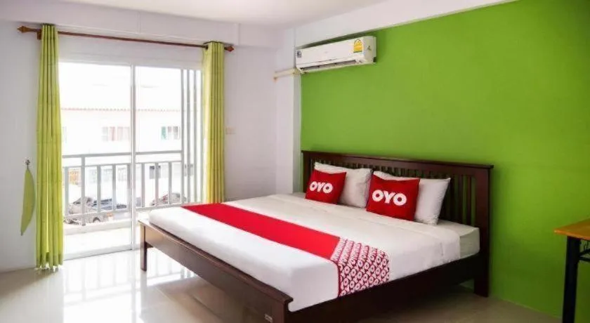 Bed in OYO 314 The Space Huahin