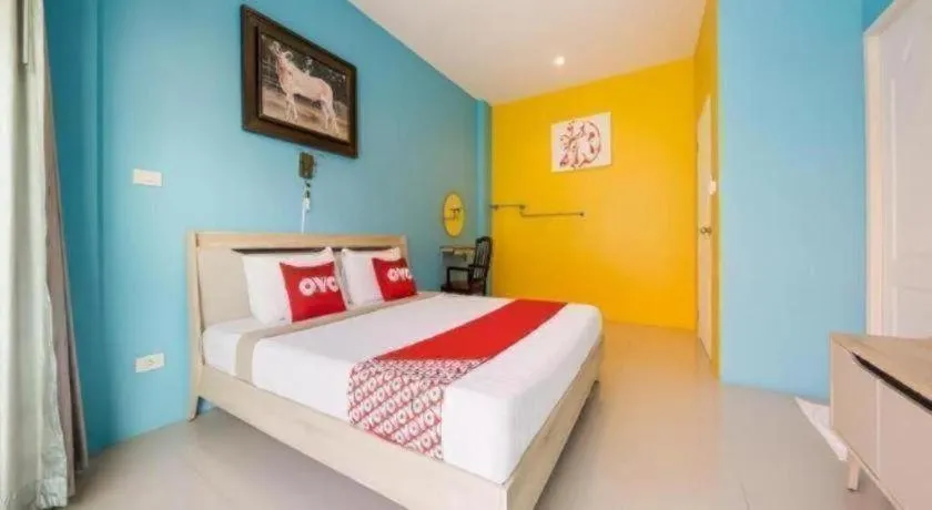 Bed in OYO 314 The Space Huahin