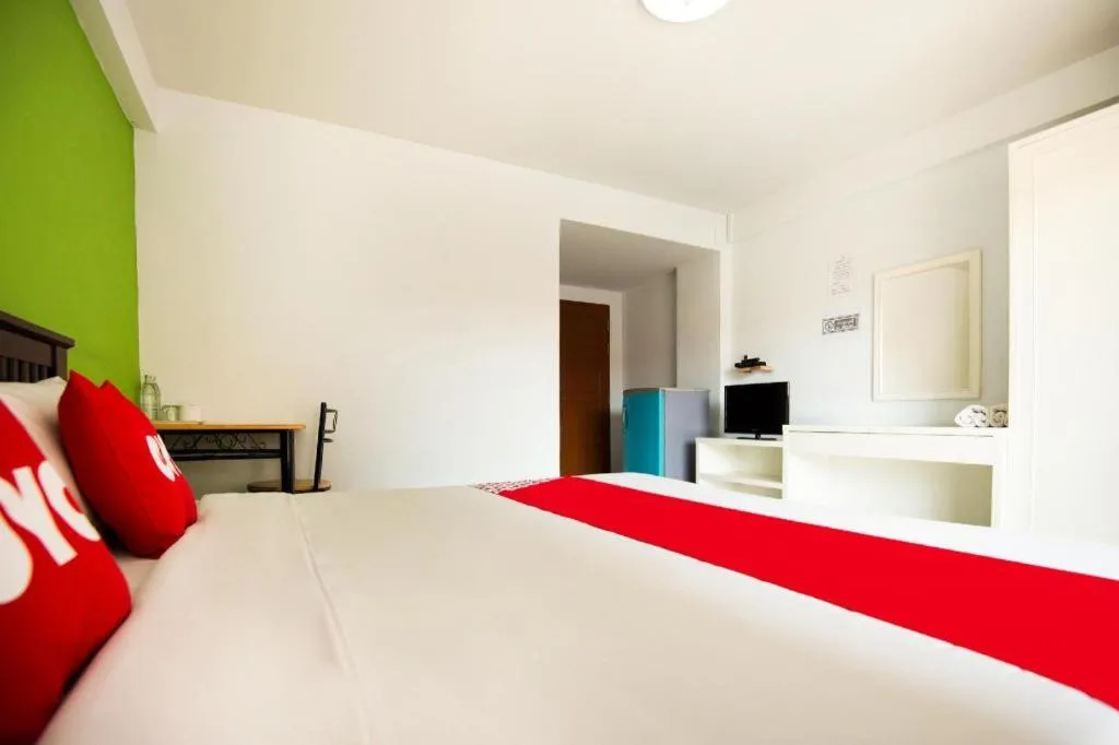 Bed in OYO 314 The Space Huahin