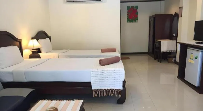 Bed in Lucky Mother Bungalow