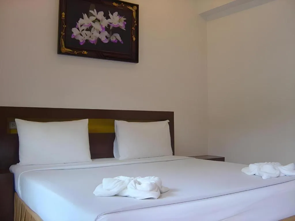 Bed in Lucky Mother Bungalow