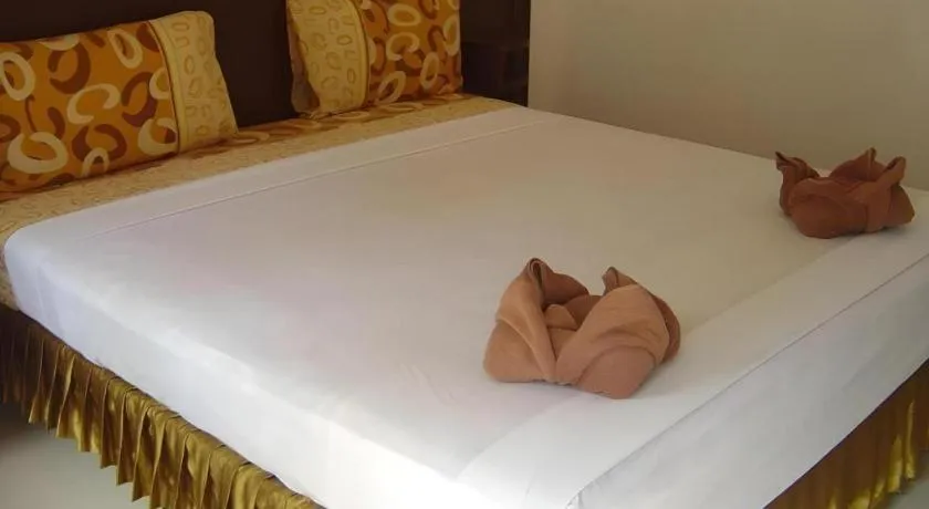 Bed in Lucky Mother Bungalow