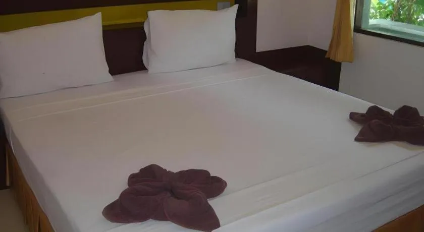 Bed in Lucky Mother Bungalow