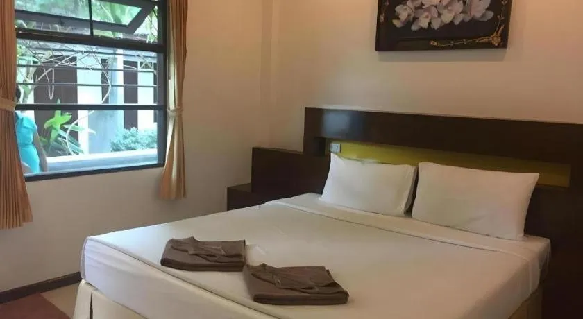 Bed in Lucky Mother Bungalow