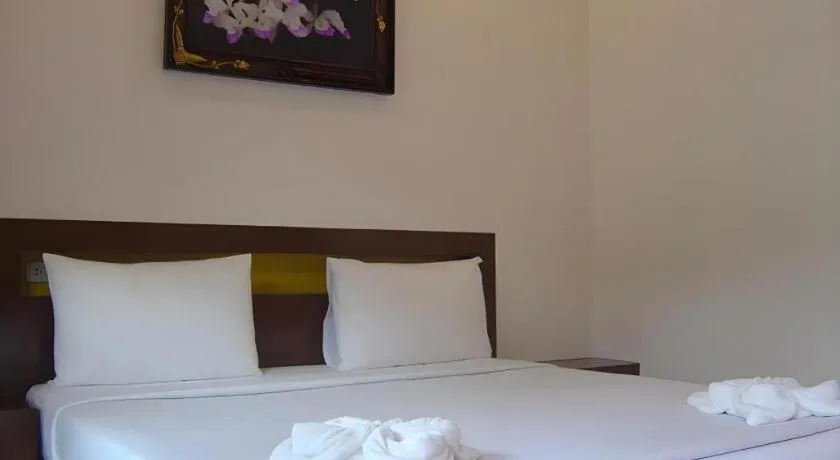 Bed in Lucky Mother Bungalow