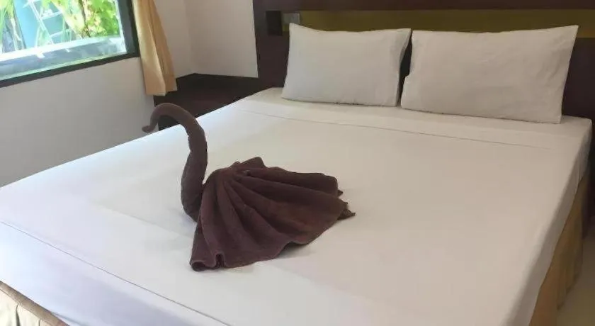 Bed in Lucky Mother Bungalow