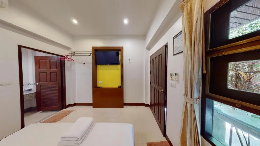 Bed in Lucky Mother Bungalow