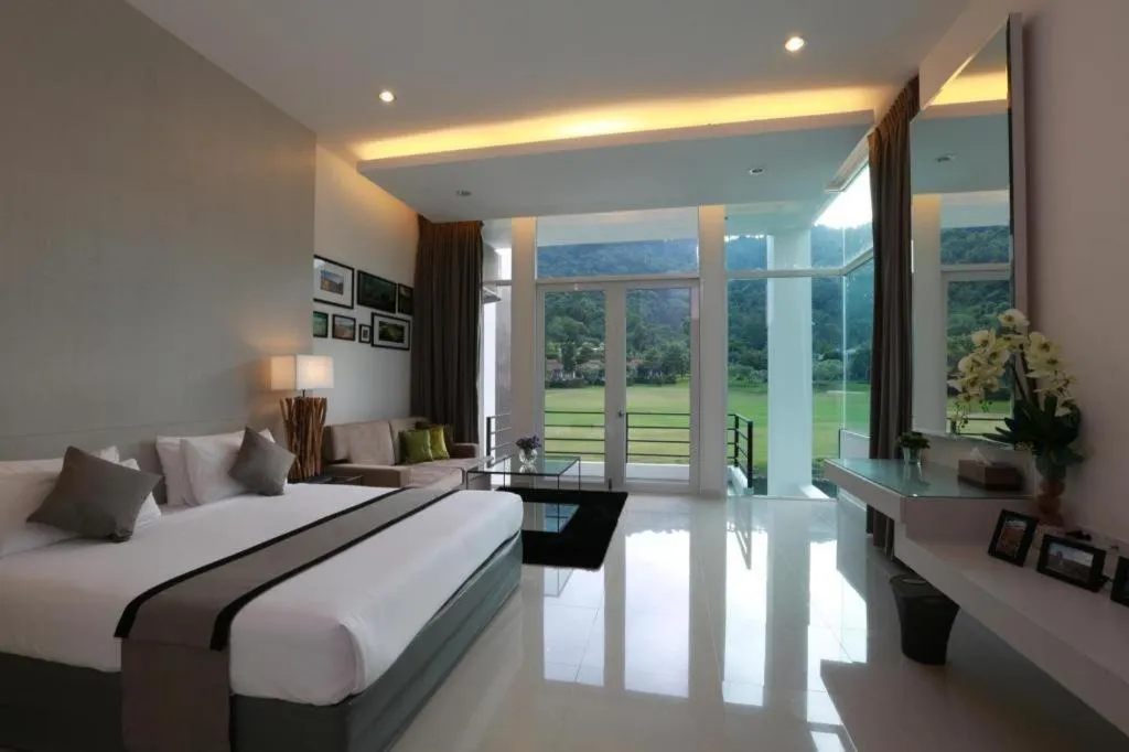 Bed in Royal Hills Golf Resort and Spa