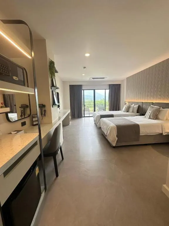 Bed in Royal Hills Golf Resort and Spa