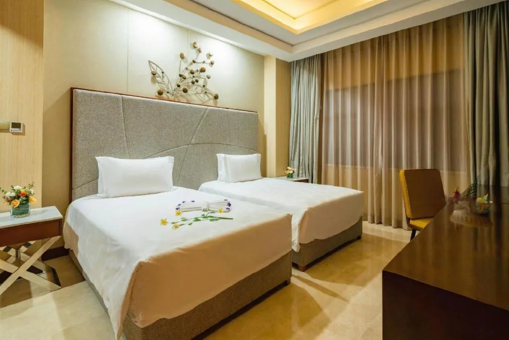 Bed in Ocean View Resort Yalong Bay