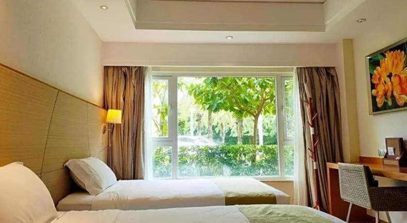 Bed in Ocean View Resort Yalong Bay