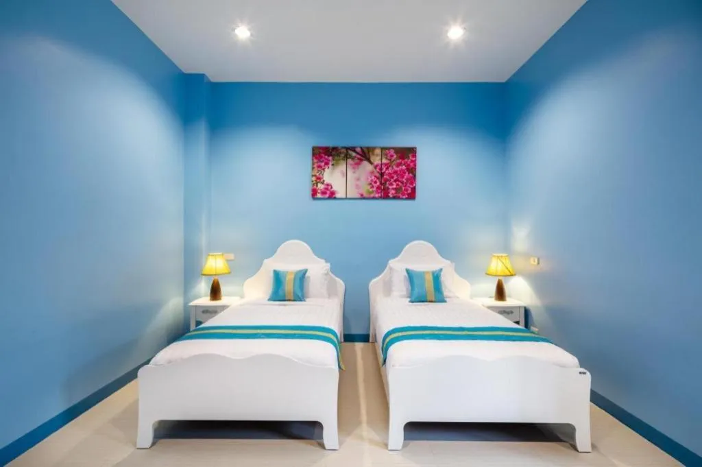 Bed in Napasawan Resort