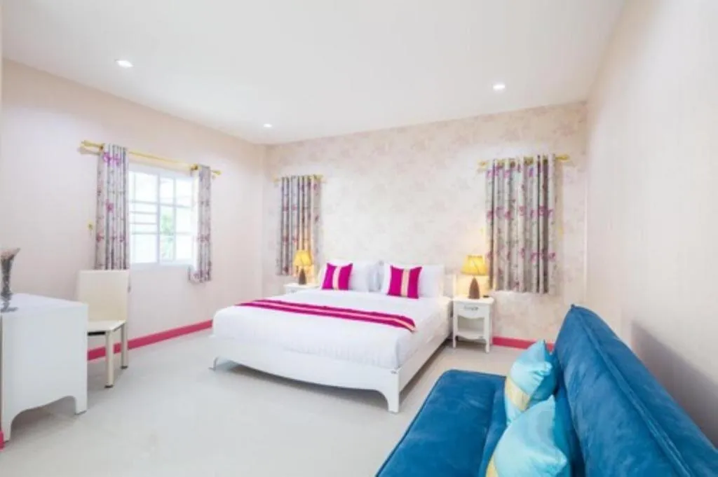 Bed in Napasawan Resort