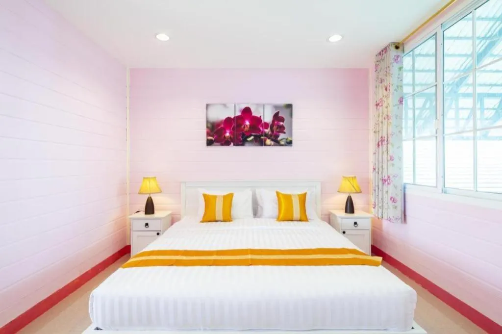 Bed in Napasawan Resort