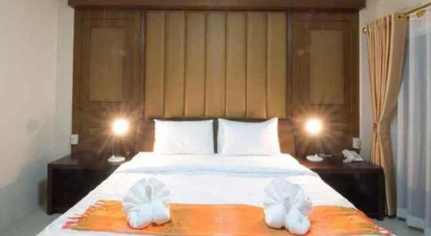 Bed in Bees Smile Hotel