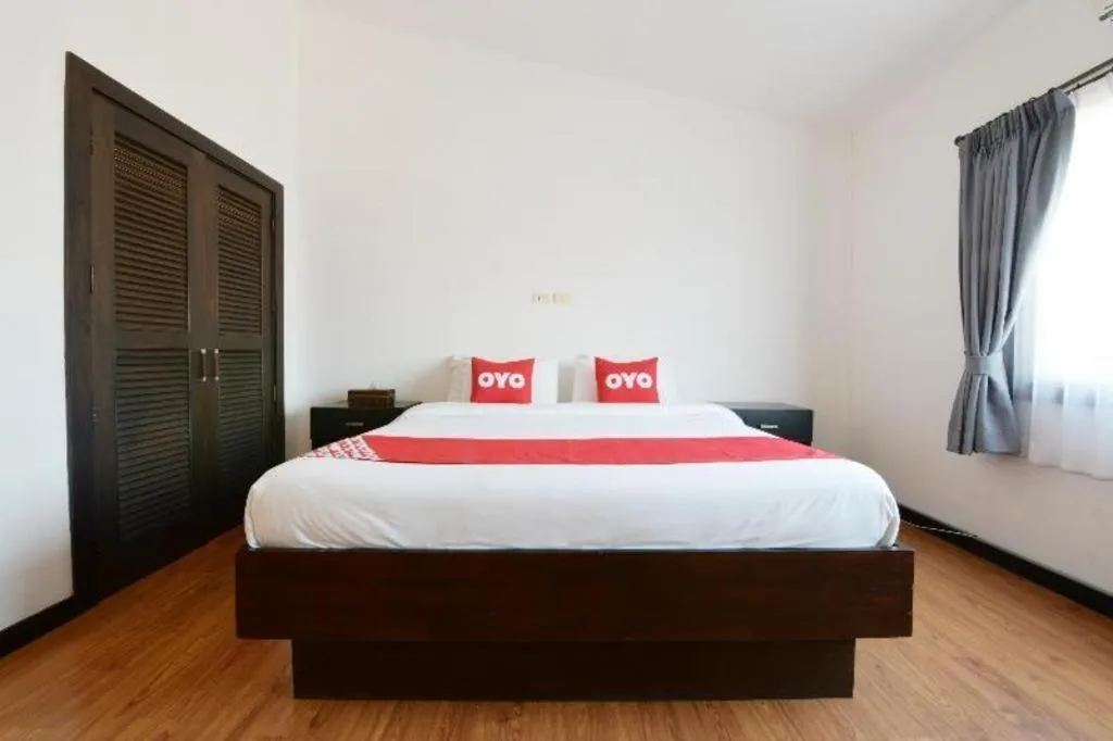 Bed in OYO 520 Pattaya Cantina