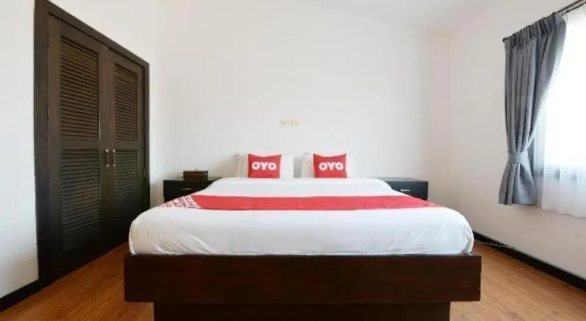 Bed in OYO 520 Pattaya Cantina