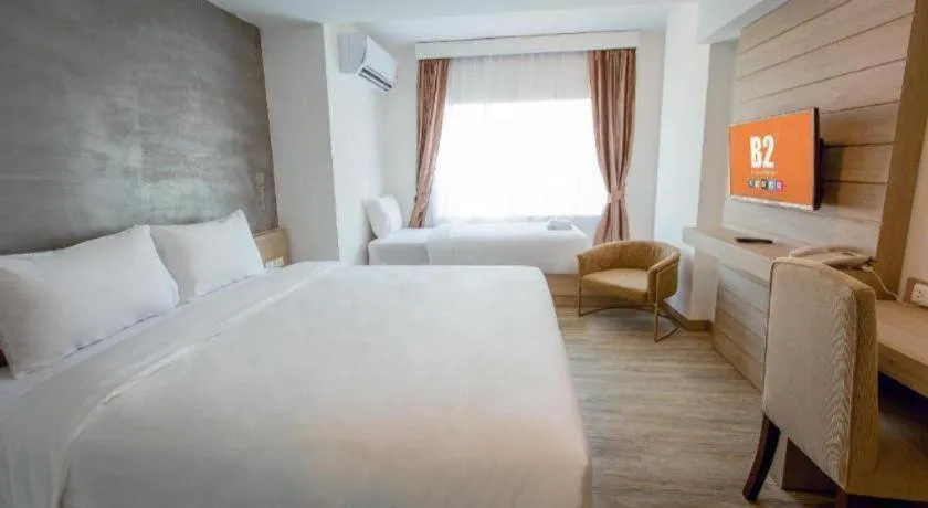 Bed in B2 Nakhonsawan Premier Hotel
