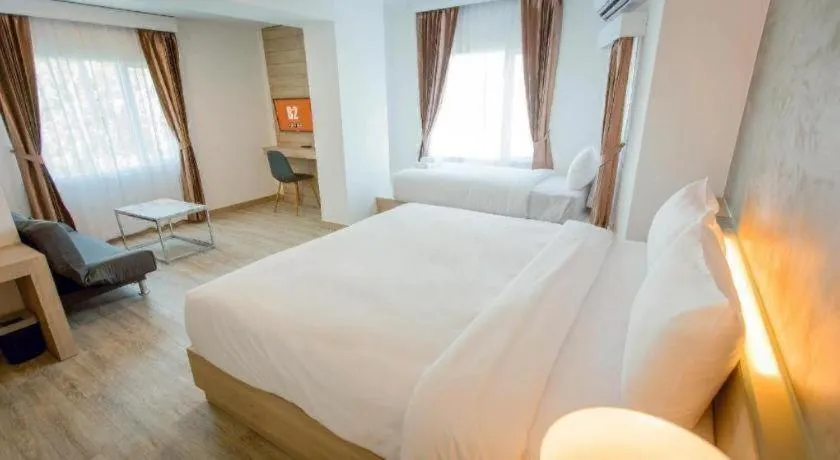 Bed in B2 Nakhonsawan Premier Hotel