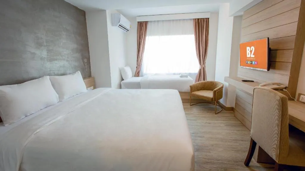 Bed in B2 Nakhonsawan Premier Hotel