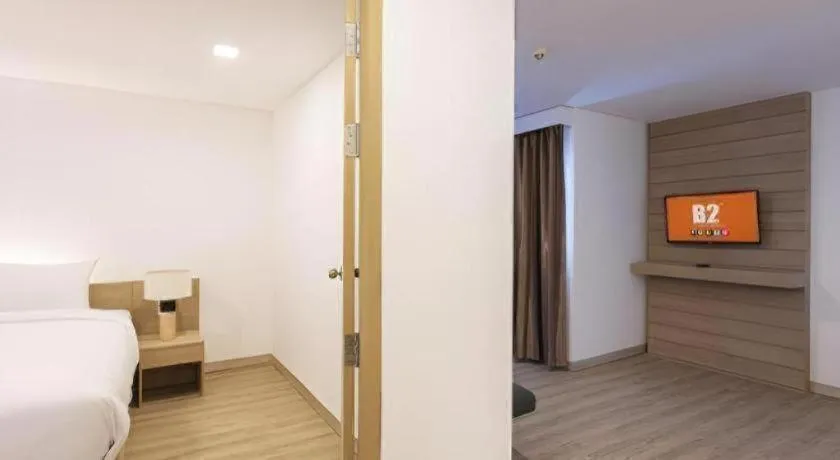 Bed in B2 Nakhonsawan Premier Hotel