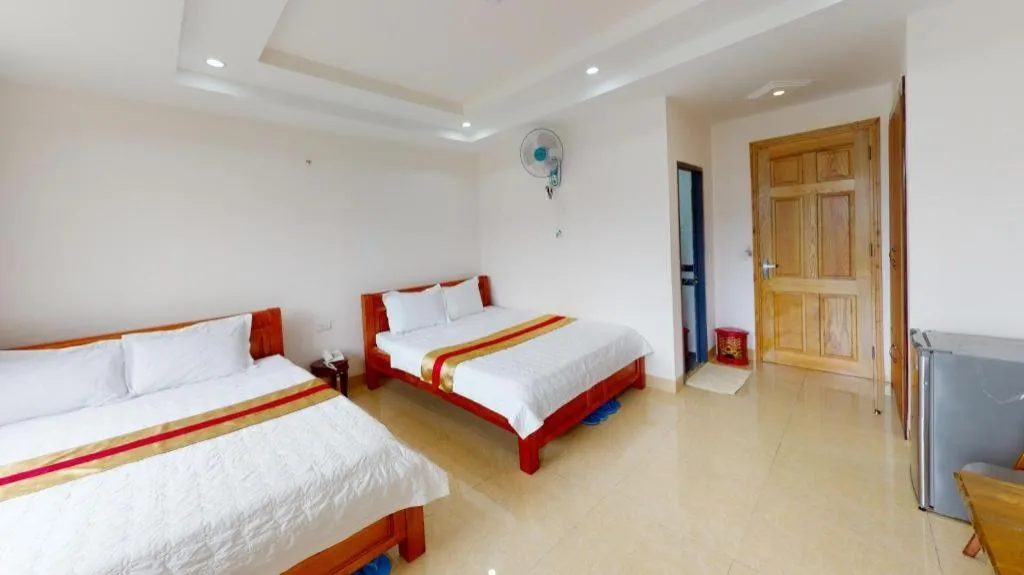 Bed in New Vung Tau Hotel