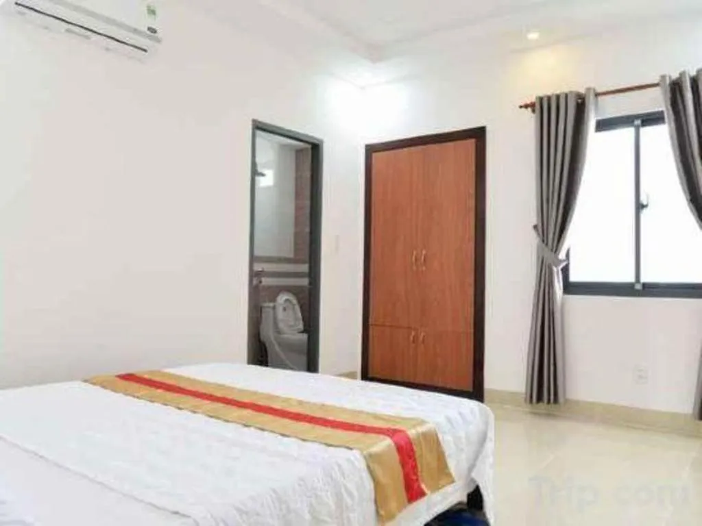 Bed in New Vung Tau Hotel