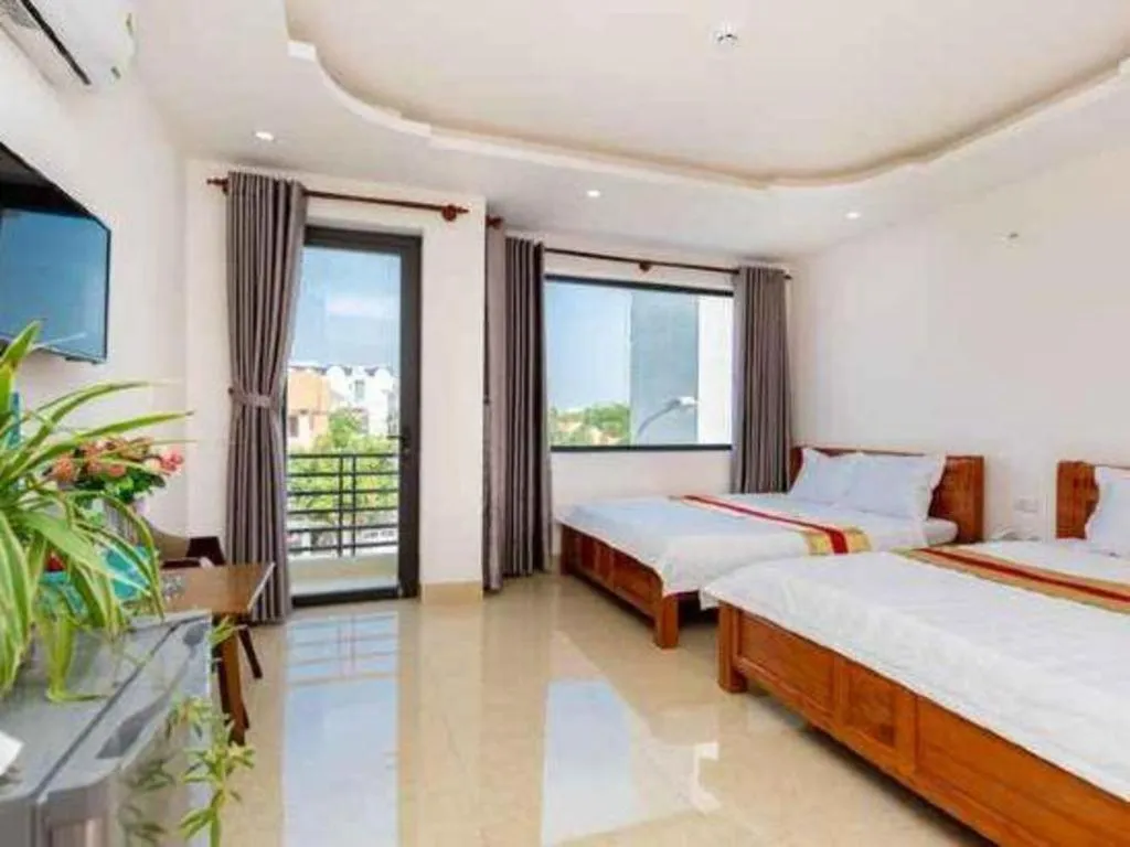 Bed in New Vung Tau Hotel