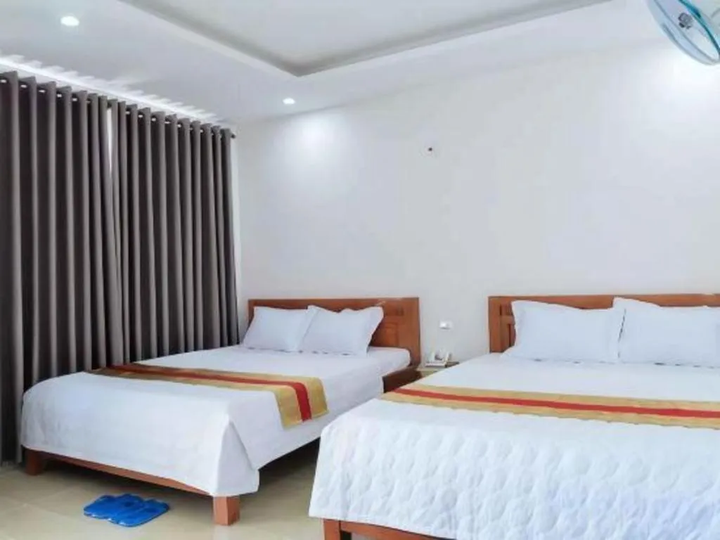 Bed in New Vung Tau Hotel