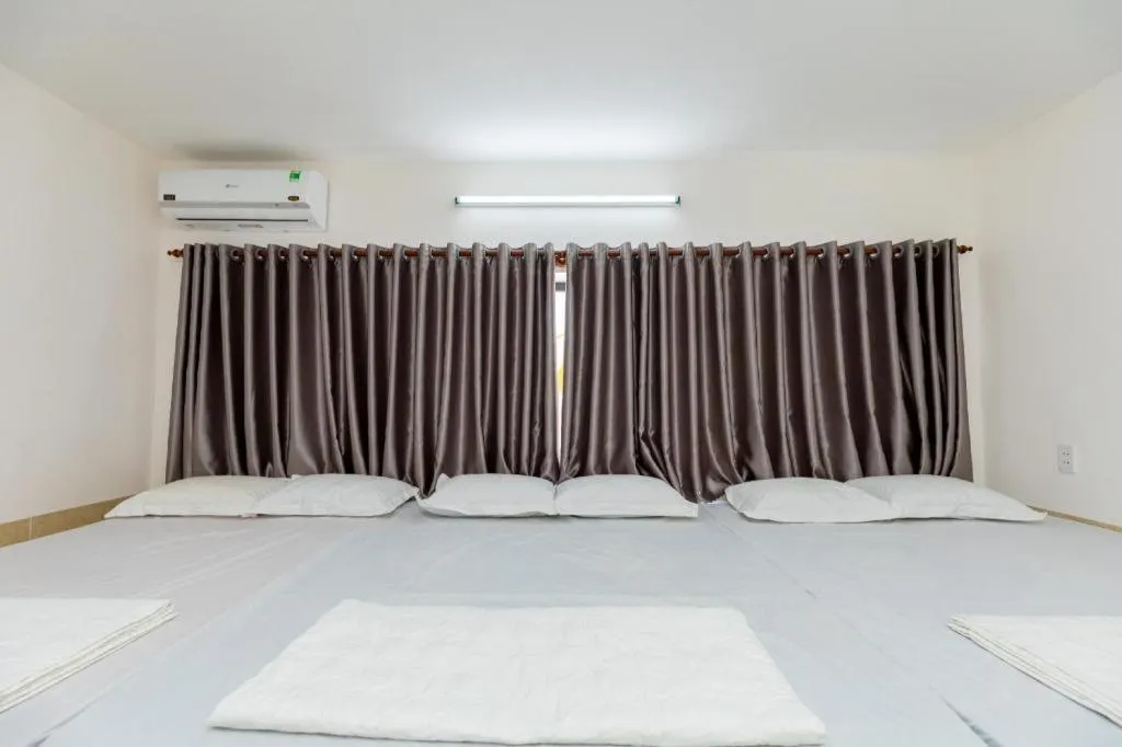 Bed in New Vung Tau Hotel