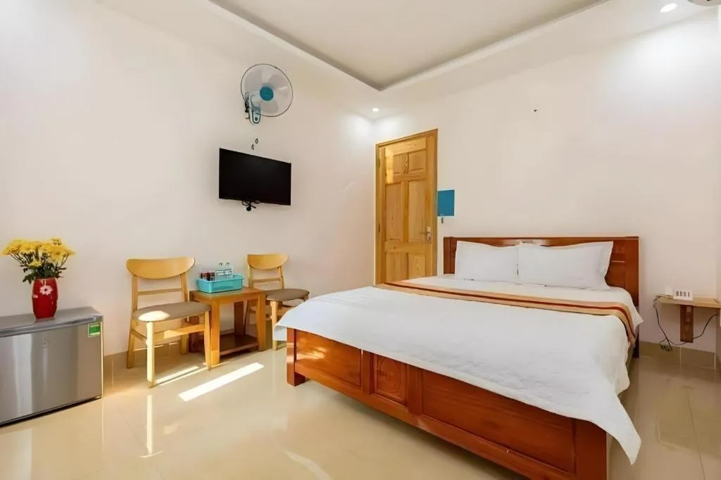 Bed in New Vung Tau Hotel