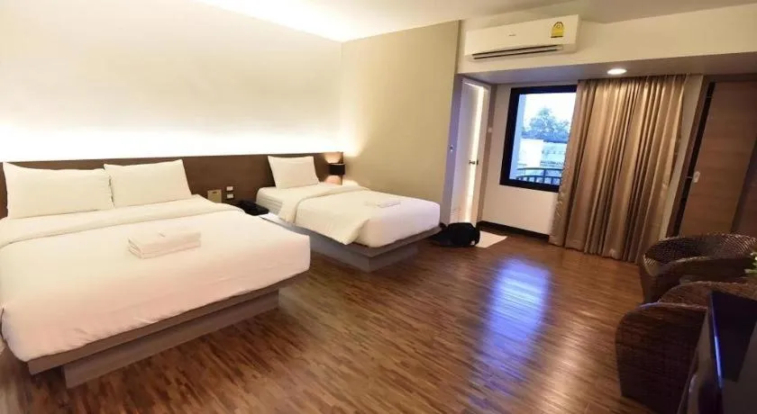 Bed in Leevana Hotel