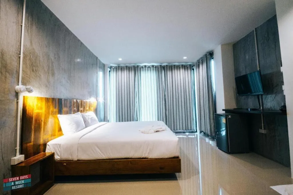 Bed in Seven Days a Week Resort