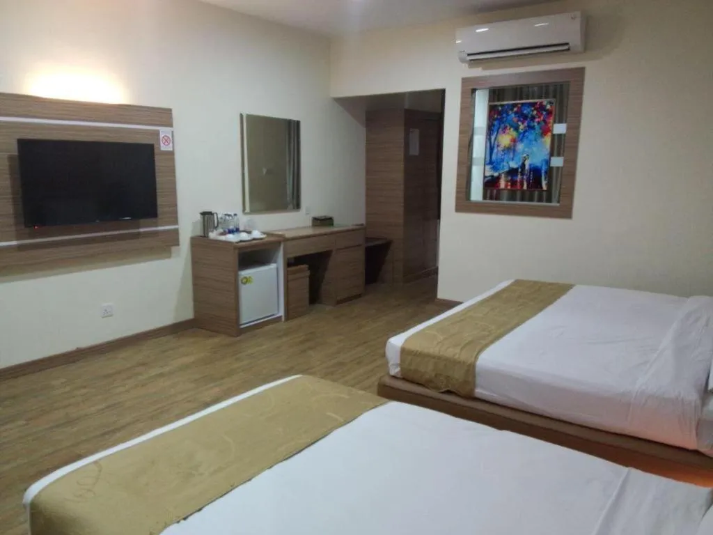 Bed in Holiday Hotel Batam