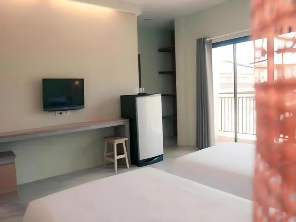 Bed in Yellow Moon Hotel