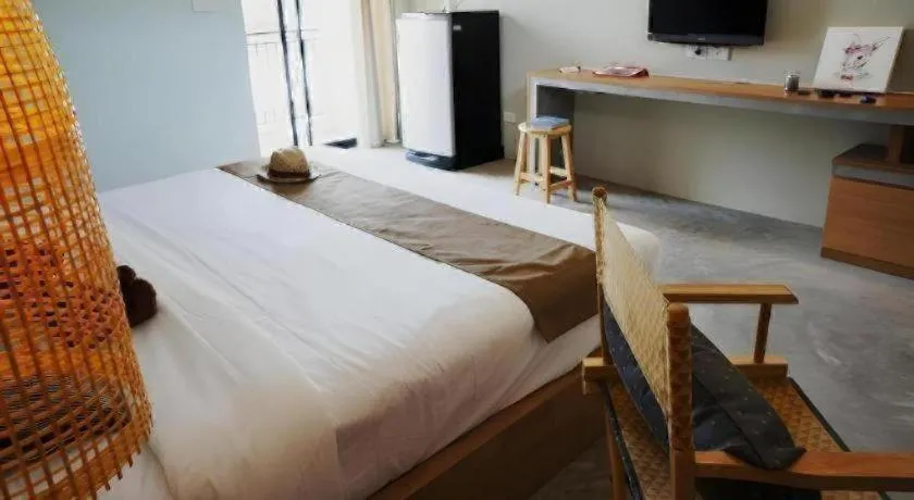 Bed in Yellow Moon Hotel