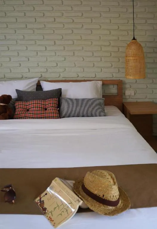 Bed in Yellow Moon Hotel