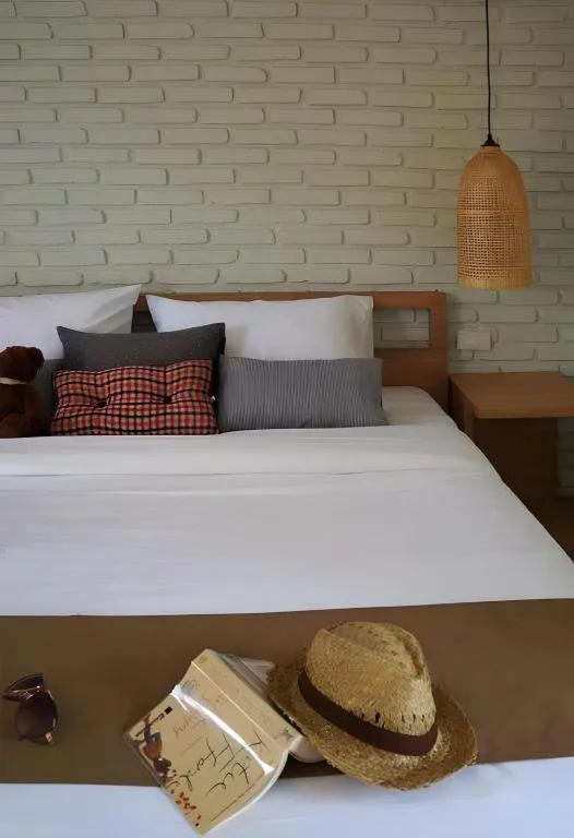 Bed in Yellow Moon Hotel