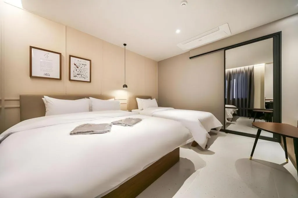 Bed in Changwon Brown dot Hotel Palyong